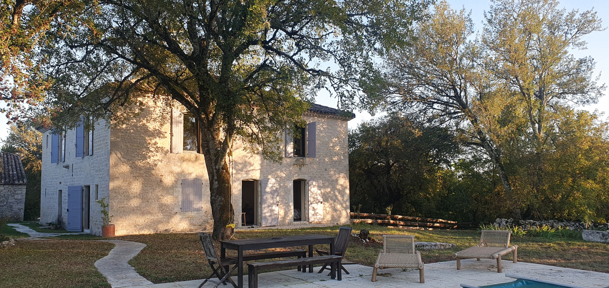 Charmante propiété authentique dans le Quercy Blanc au sud du Lot